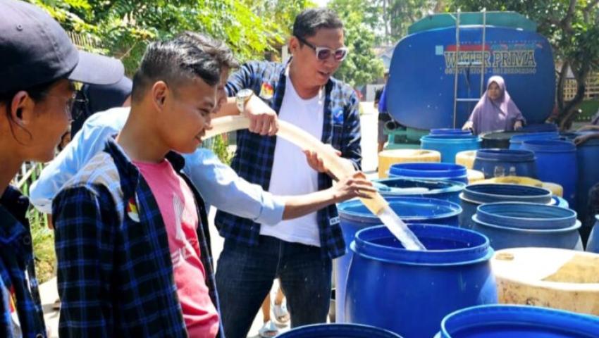 Gaungkan Kampanye berbasis Program, Prima Banten Sosialisasikan Andra Soni-Dimyati lewat Program Air Bersih